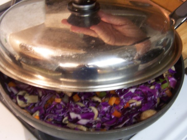 cabbage stir fry, nancy walker, healthy recipes