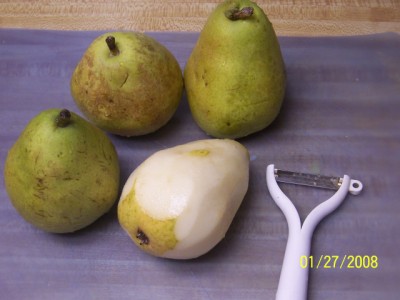 Nancy Walker, Healthy Eating, Sauteed Pears