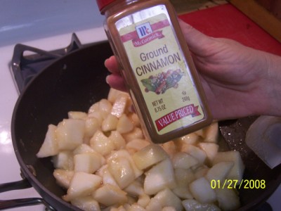 Nancy Walker, Healthy Eating, Sauteed Pears